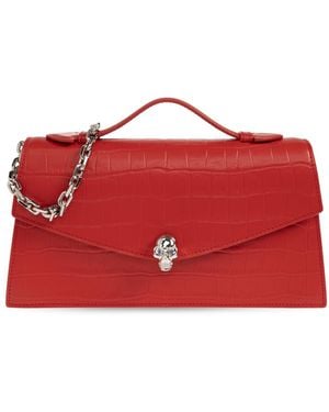 McQueen "Skull" Bag - Red