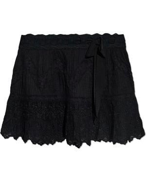 LoveShackFancy Skirt "Nerina" - Black