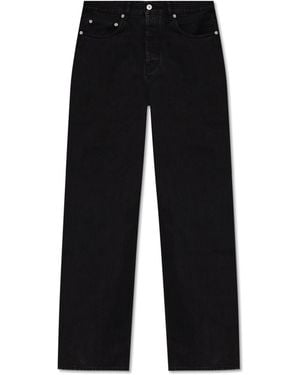 Jacquemus Jeans With Logo - Black