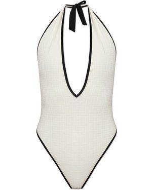 Balmain One-Piece Swimsuit - Blue