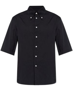 Lemaire Short-Sleeve Shirt - Black
