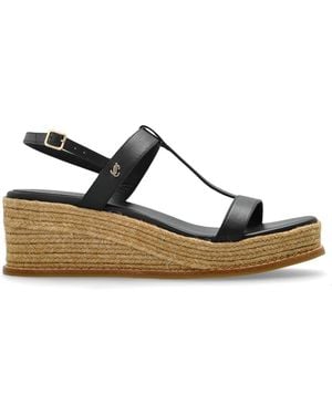 Jimmy Choo Wedge Shoes 'Theia' - Black