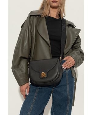 Furla Shoulder Bag 'Lotus Small' - Black