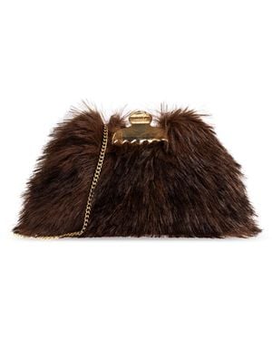 Marc Jacobs Clutch Bag 'The Glam Small' - Brown