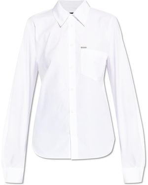 DSquared² Shirt With A Pocket - White