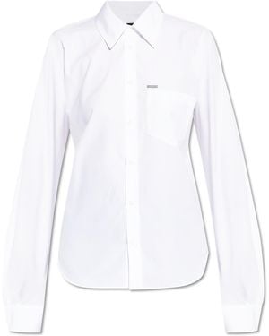 DSquared² Shirt With A Pocket - White