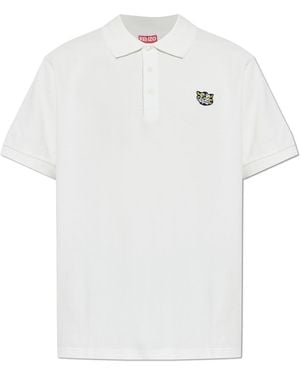 KENZO Cotton Polo - White