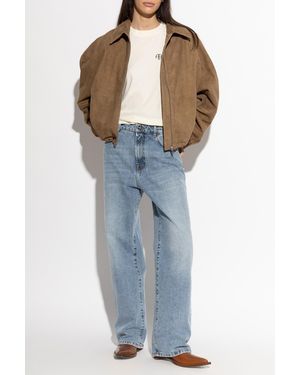 Gestuz Suede Jacket "Gzestelle" - Blue
