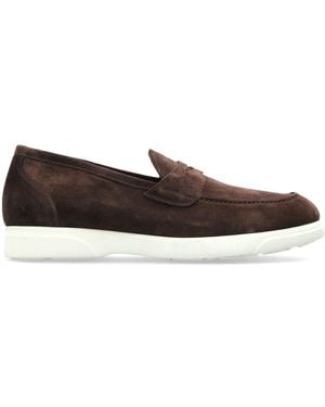 Kiton Suede Loafers - Brown