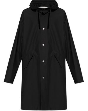 Jil Sander 'Parka' Type Jacket - Black