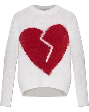 AllSaints Jumper 'Pulower Luvheart' - Red