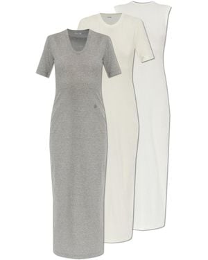 Jil Sander Three-Pack Of Dresses - White