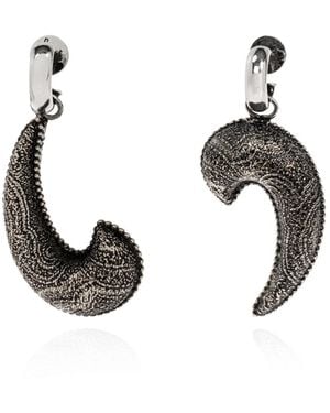 Etro Asymmetric Earrings - Metallic