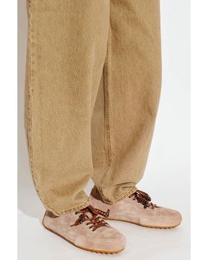 Tod's Suede Sports Shoes - Natural