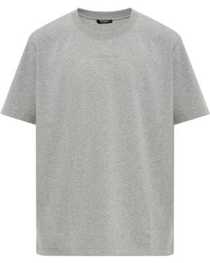 Balmain T-Shirt With Logo - Grey