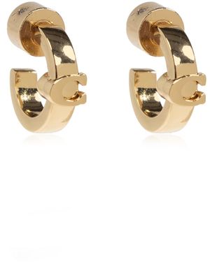 COACH Brass Earrings - Metallic