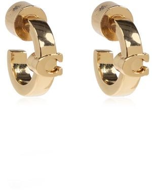 COACH Brass Earrings - Metallic