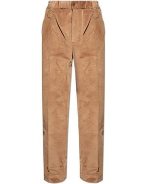 Moncler Corduroy Trousers - Natural