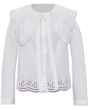 AllSaints Marie Shirt - White