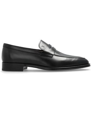 Tod's Leather 'Loafers' Shoes - Black