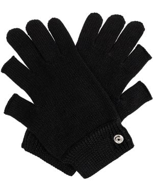 Rick Owens Cashmere Gloves - Black