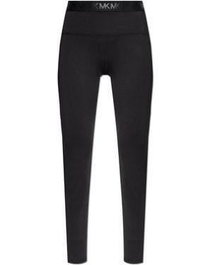 MICHAEL Michael Kors Leggings With Logo - Black