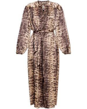 Isabel Marant Silk Dress "Luada" - White