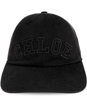 Chloé Baseball Cap - Black