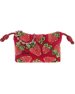 Loewe "Flamenco Mini" Bag - Red