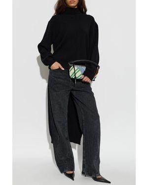 Alexander Wang Wide-Leg Jeans - Black
