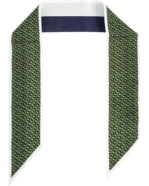 Tory Burch Silk Scarf - Green