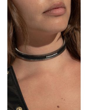 DSquared² Logo Choker - Brown