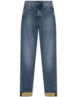 Versace Patterned Jeans - Blue