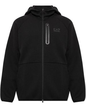 EA7 Sweatshirt With Logo - Black