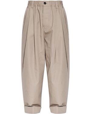 Marni Wide-Leg Trousers - White