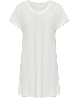 Hanro Nightdress From The "Anilla" Collection - White