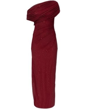Self-Portrait Sequin Dress - Red