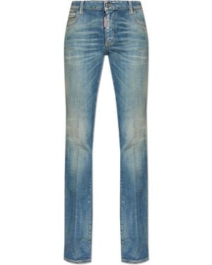 DSquared² "Medium Waist Flare" Jeans - Blue