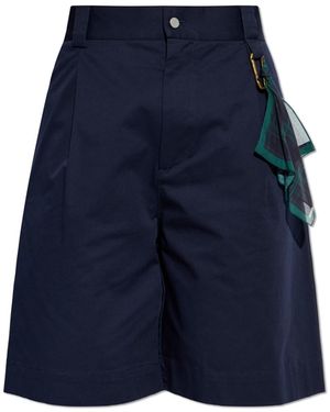DARKPARK Cotton Shorts - Blue