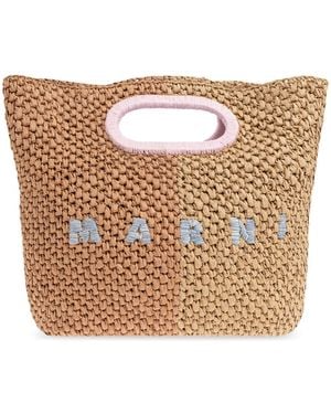 Marni Bag With Logo - Brown