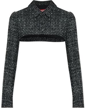 DIESEL Short Jacket 'G-Anne' - Black