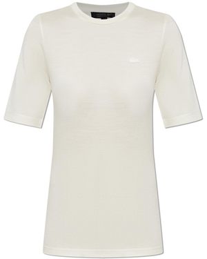 LACOSTE RUNWAY Silk Top - White