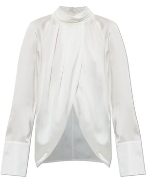 Balmain Silk Shirt - White