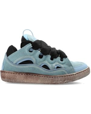 Lanvin "Curb" Sports Shoes - Blue