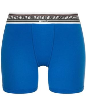 Versace Cotton Boxers - Blue