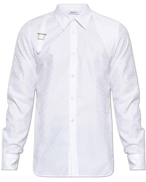 McQueen Shirt With Monogram - White