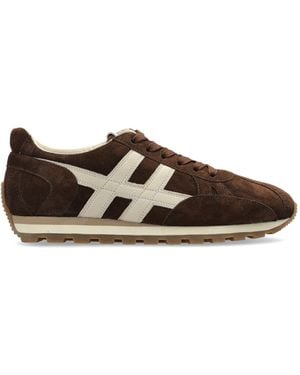 Hogan Sports Shoes With Logo - Brown