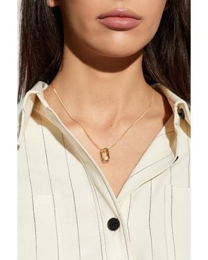 AllSaints Brass Necklace - Natural