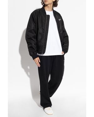 Off-White c/o Virgil Abloh T-Shirt With Logo - Black