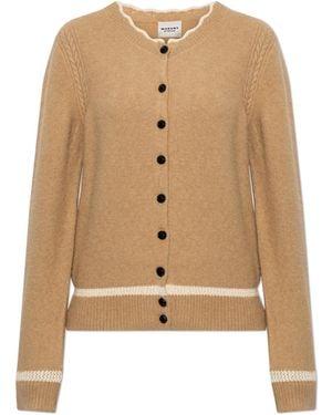 Isabel Marant Cardigan 'Naia' - Natural